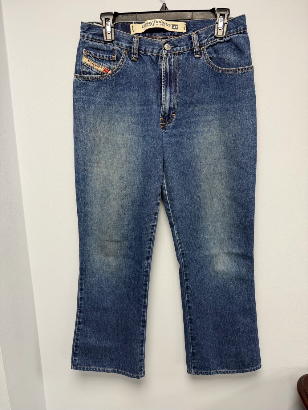 Diesel Straight Leg Blue Jeans for Women
